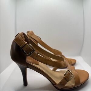 COLE HAAN Nike Air “Carma Air” Sandal. Tan, size 6. Retail $249